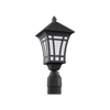 Herrington One Light Outdoor Post Lantern 89231 | Transitional Asian-Inspired