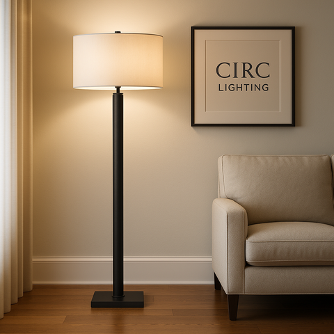 Utilitaire Knurled Floor Lamp