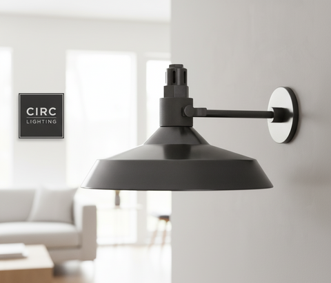 Condorcet Metal Shade Sconce