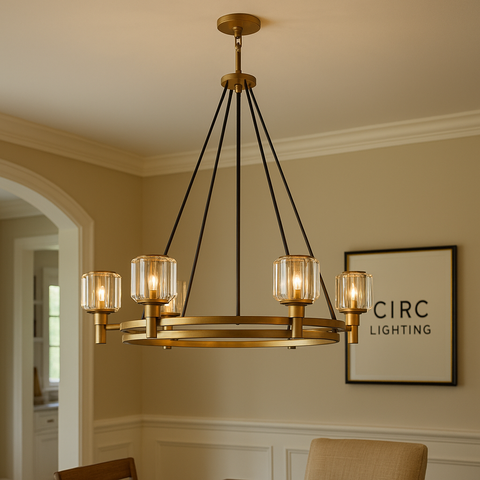 Demaret Round Chandelier 36"