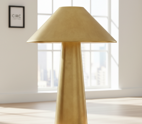 Mycena Round Metal Table Lamp