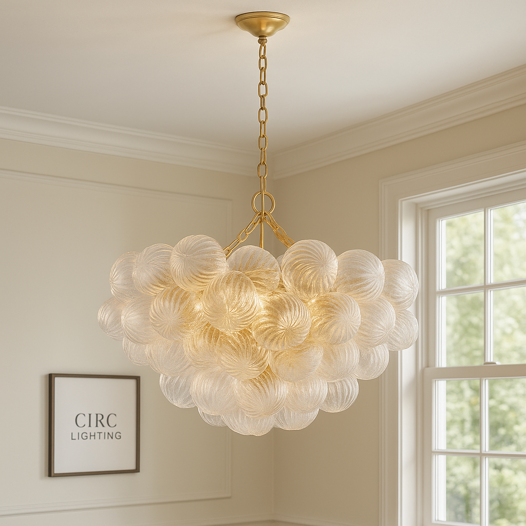 Talia Round Chandelier 33"