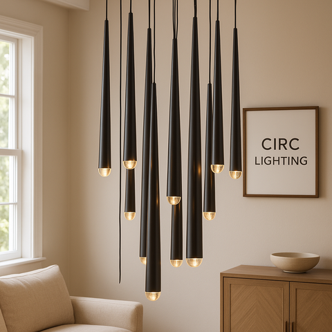 Aquitaine Round Chandelier 24"