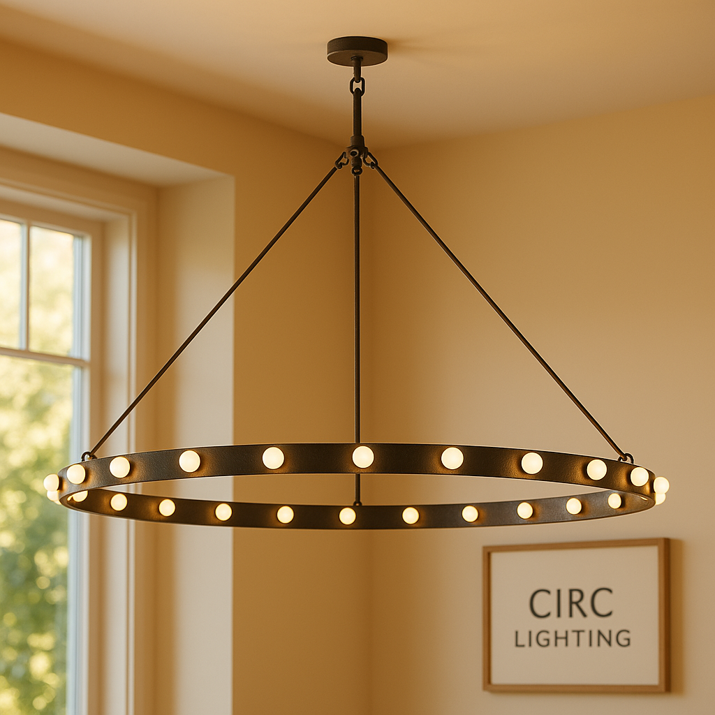 Vitoria Round Chandelier 72"