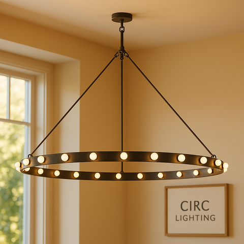 Vitoria Round Chandelier 72"