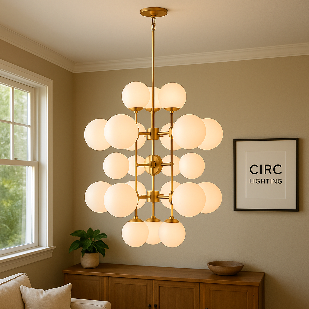 Cirque Tall Chandelier