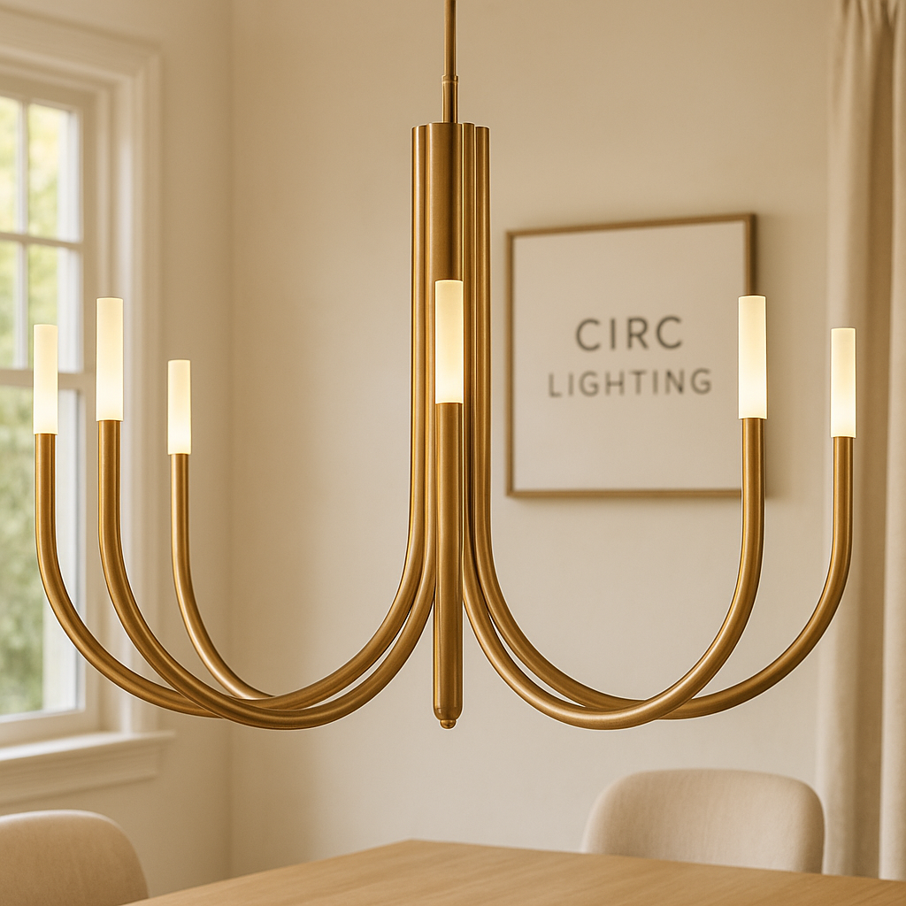 Rousseau Round Chandelier 38"