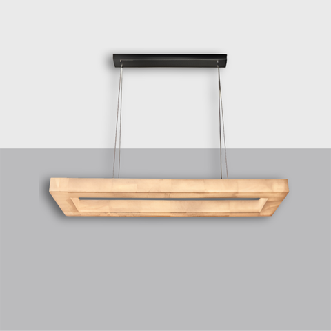 Rivage Lueur 54" Rectangular Chandelier by CIRC