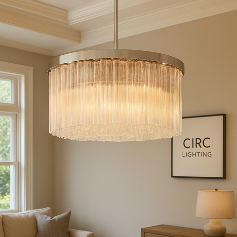 Cielo Round Chandelier 36"