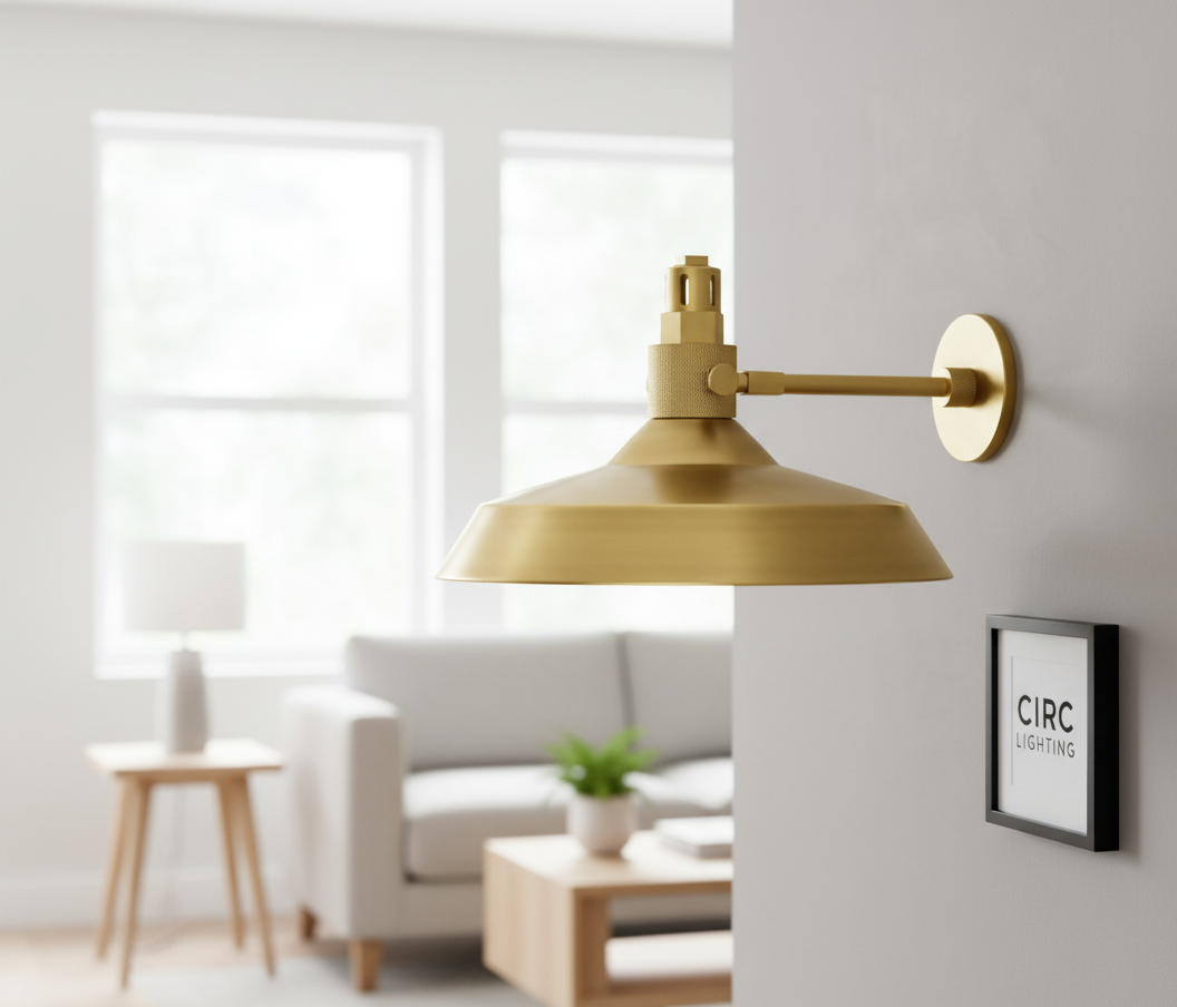 Condorcet Metal Shade Sconce