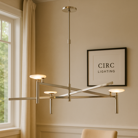 Melange Round Chandelier 45"