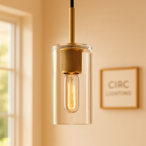 Utilitaire Cylinder Shade Pendant