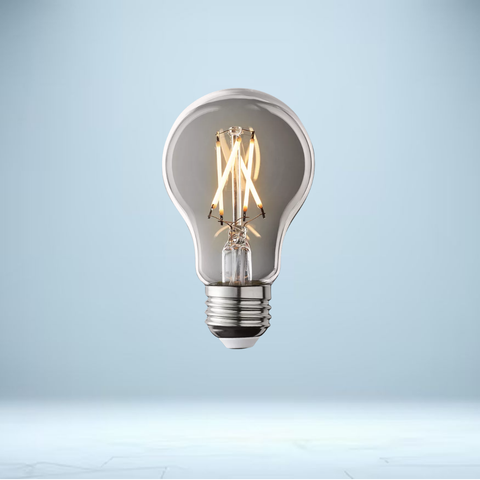 A19 Amber Filament LED Bulb 4.5W | E26 Base