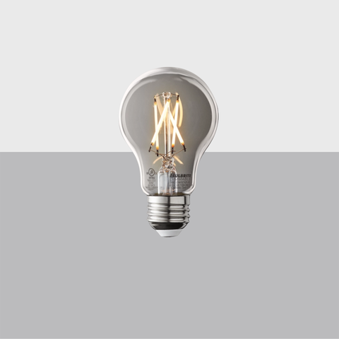 A19 Amber E26 Filament LED Bulb 4.5W
