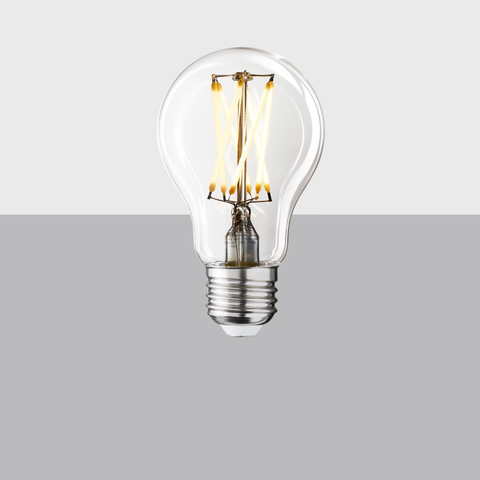 A19 E26 Filament LED Bulb 8.5W