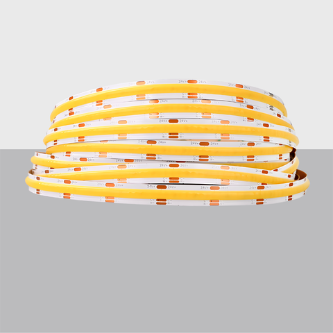 A5000 608 LEDs/m CCT Tunable COB LED Strip | 10mm Ra90 2700K–6500K Adjustable White