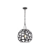 Feccetta Medium Pendant Light | Modern Geometric Faceted Fixture