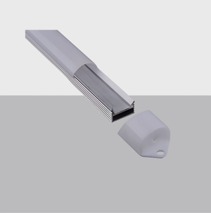 Aluminum LED Corner Profile C017A | Round Cover | Multi-Length