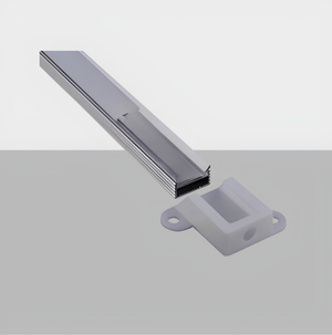 Aluminum LED Corner Profile C017B | Square Cover | Multi-Length