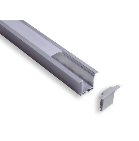 Aluminum LED Profile C037 | Standard 1M/2M/3M | CIRC Lighting