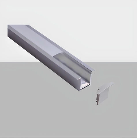 Aluminum LED Profile C037 | Standard 1M/2M/3M | CIRC Lighting