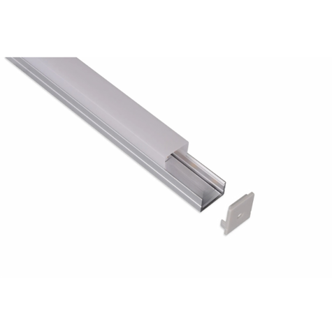 Aluminum LED Profile C057B | 1M/2M/3M | CIRC Lighting