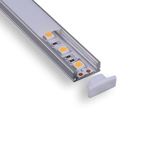 CIRC C002 Aluminum LED Channel Profile | Super slim 7mm recessed Aluminum LED profile without flange