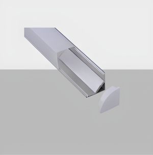 C003B Aluminum Corner LED Profile | Square Cover