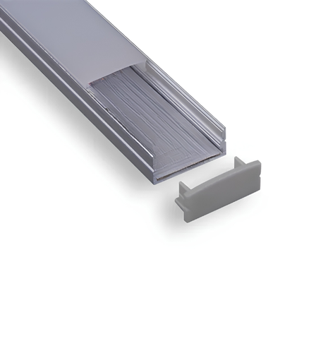 C004 Big Size Aluminum Corner LED Profile | Surface Mount