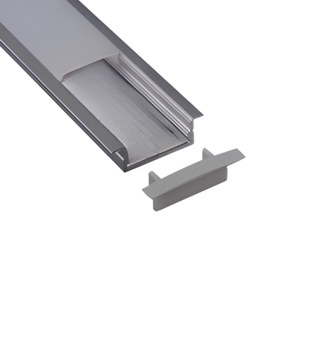 C005 Big Size Aluminum LED Profile | Recessed Mount