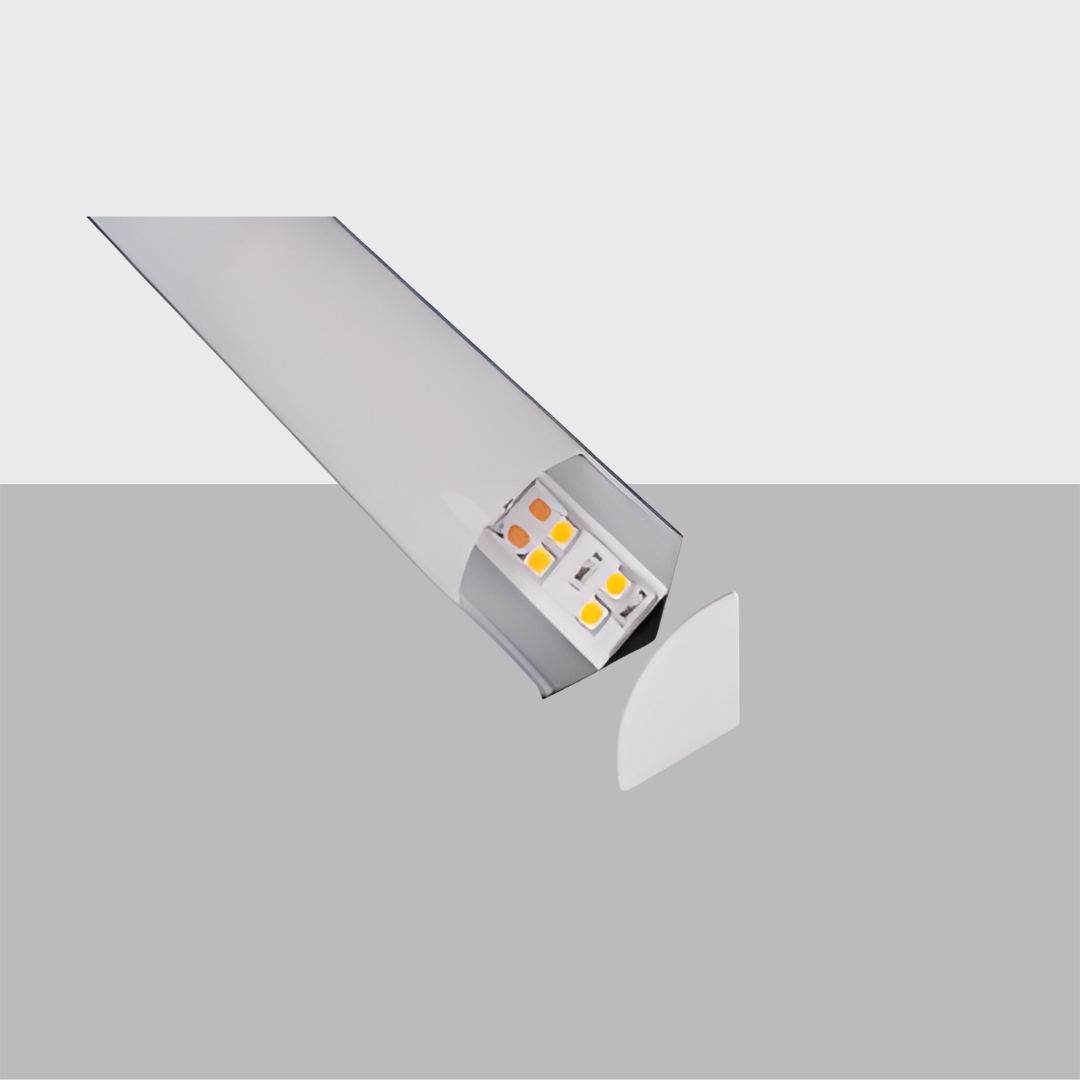 C006C Aluminum Corner LED Channel Profile | 30mm