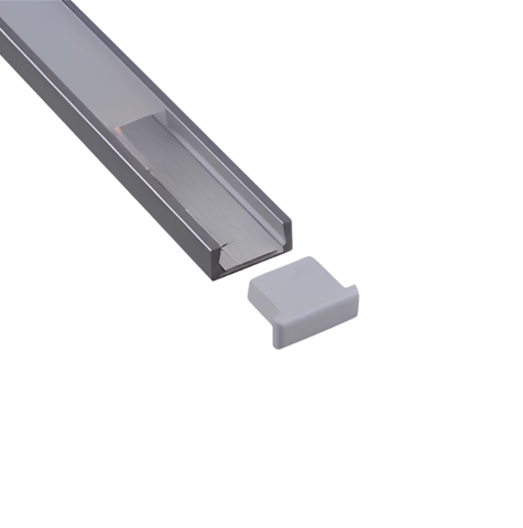 C007 Aluminum LED Channel Profile | Slim Surface Mount