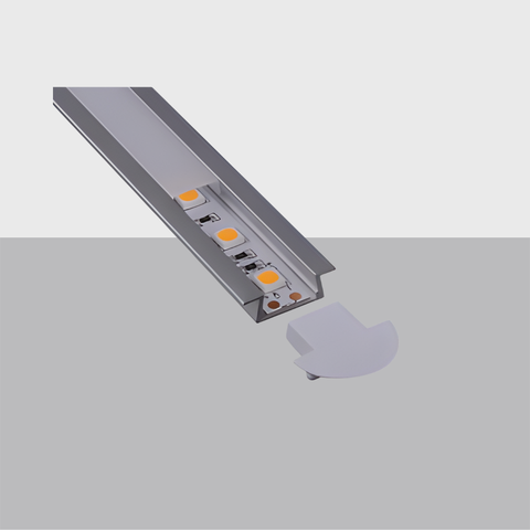 C008 Aluminum LED Channel Profile | Recessed Mount