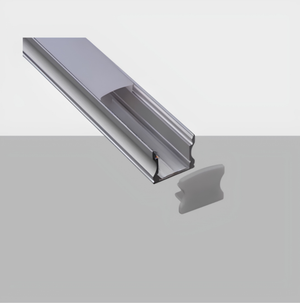 C009 Aluminum LED Channel Profile | Deep Recessed Mount