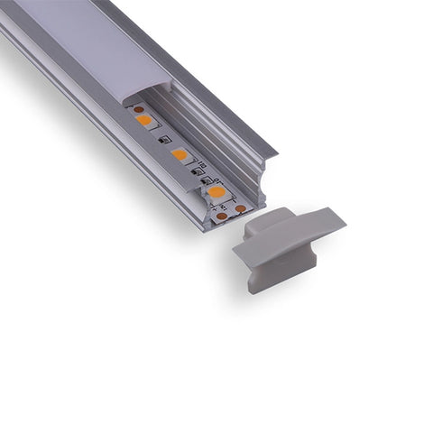 C010 Aluminum LED Channel Profile | Recessed Mount