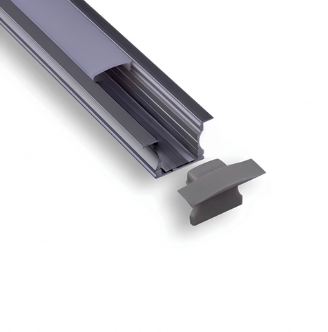 C010 Aluminum LED Channel Profile | Recessed Mount