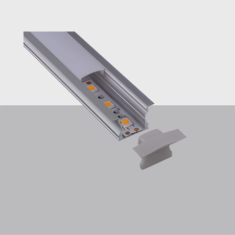 C010 Aluminum LED Channel Profile | Recessed Mount