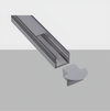C012 Recessed Aluminum LED Channel Profile