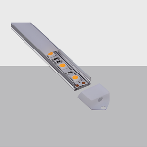 C015 Surface Mount Aluminum LED Channel Profile with PC Cover