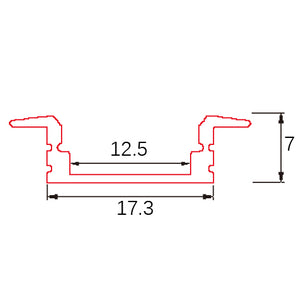 Aluminum LED Profile C021 | Standard | Multi-Length