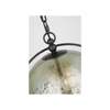 Bayridge Large Pendant | Mercury Glass & Aged Iron Light Fixture