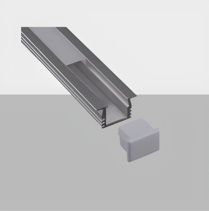 CIRC C011 Recessed Aluminum LED Channel Profile with Flange