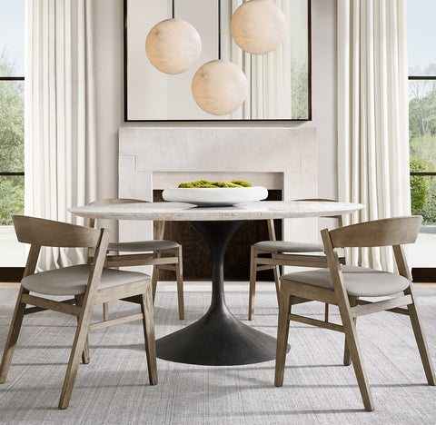 Hand-Carved Alabaster Globe Pendant – Luxury Stone Light