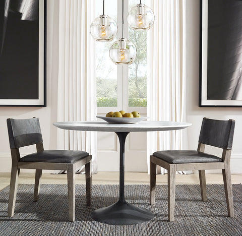 Utilitaire Globe Shade Pendant – Aluminum & Glass