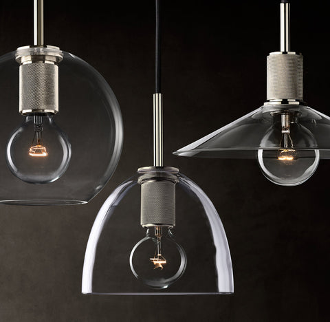 Utilitaire Metal Slope Shade Pendant Light