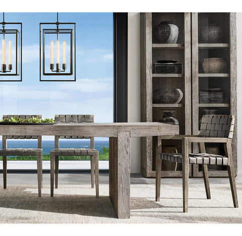 Beckman Pendant 34" Modern Steel Glass Chandelier