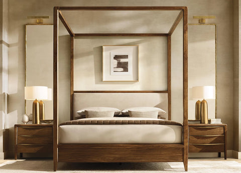 Sarezzo Metal Tapered Table Lamp | Hand-Turned Solid Brass Lighting