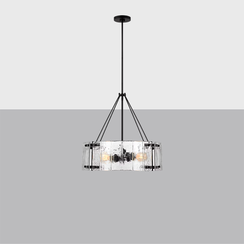Calvert Medium Pendant | Modern Glass Ceiling Light