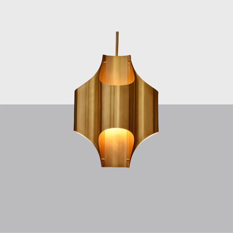 Cathedral Pendant – Luxury Brass Multi-Bulb Chandelier