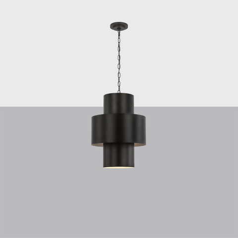 Chalmette 16" Layered Pendant | Modern Luxury Ceiling Light